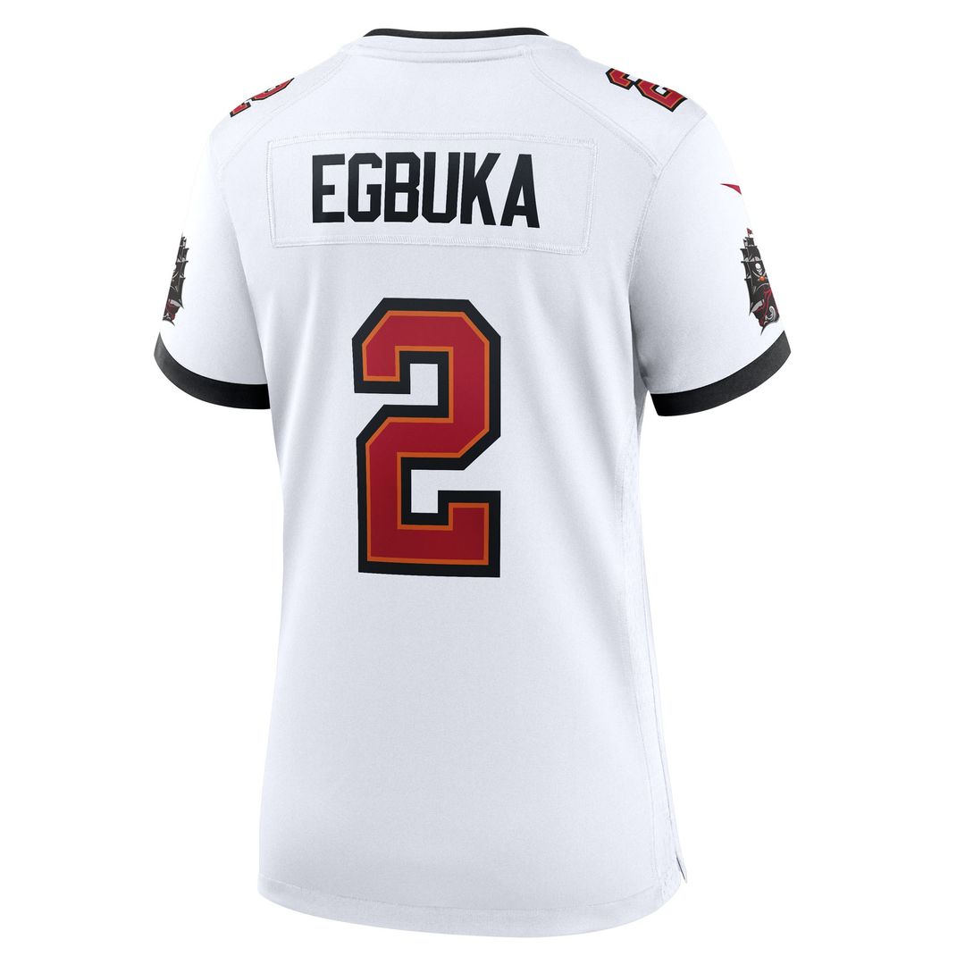 Emeka Egbuka Tampa Bay Buccaneers Women's Team Game Jersey - Red