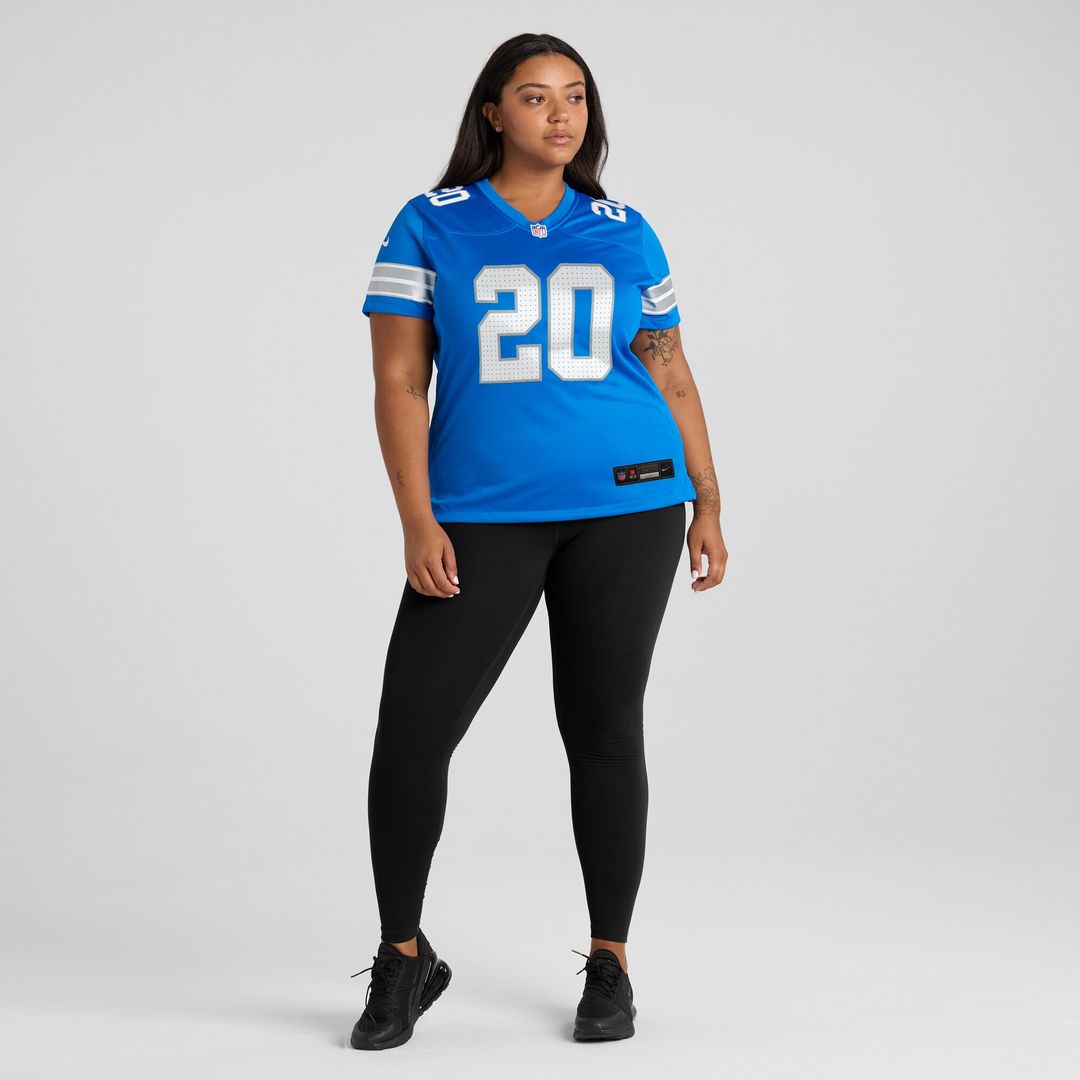 Barry Sanders Detroit Lions Women's 2nd Alternate Retired Player Game Jersey - Black