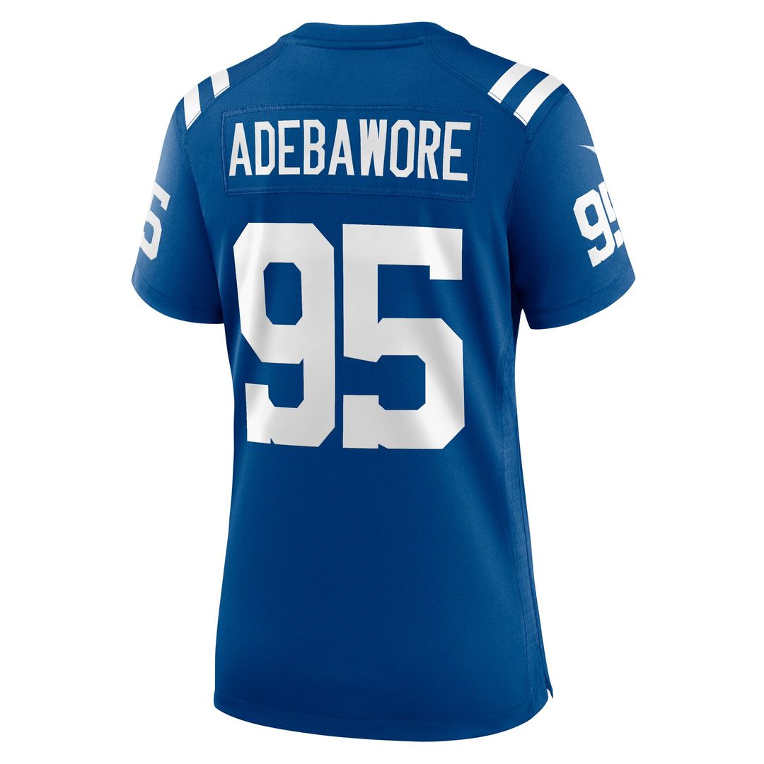 Adetomiwa Adebawore Indianapolis Colts Women's Team Game Jersey - Royal