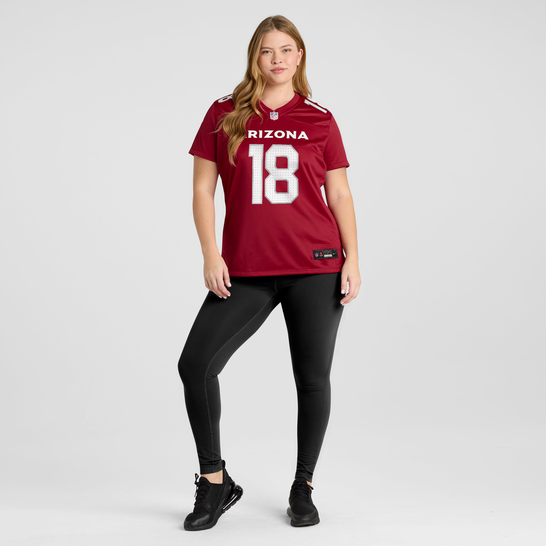 Marvin Harrison Jr. Arizona Cardinals Women's Player Game Jersey - Cardinal