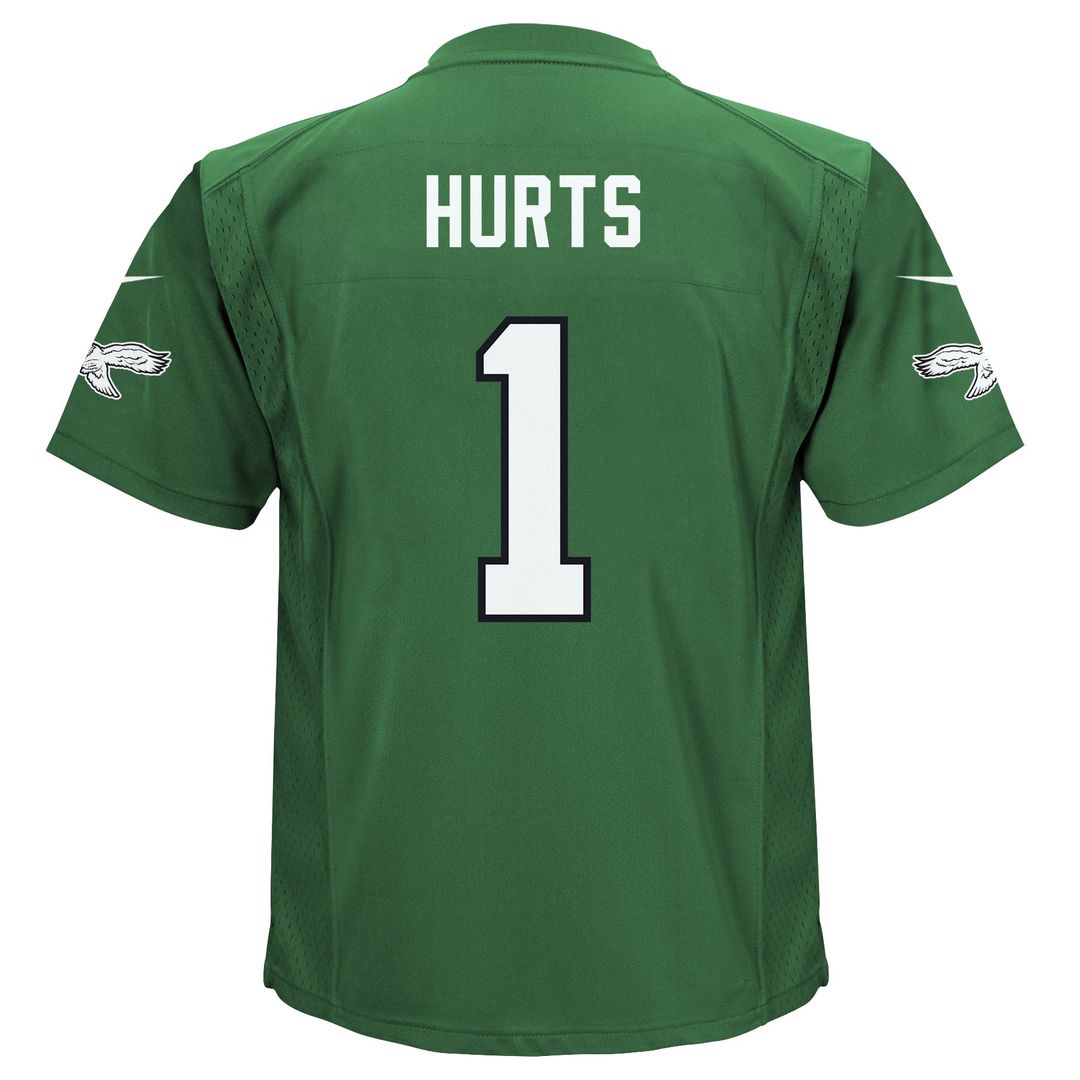 Jalen Hurts Philadelphia Eagles Toddler Game Jersey - Midnight Green