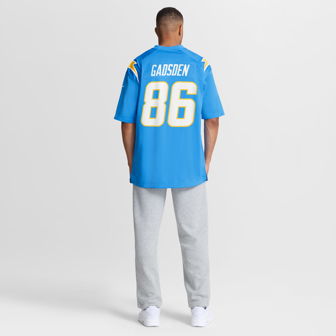 Oronde Gadsden Los Angeles Chargers Team Game Jersey - Powder Blue