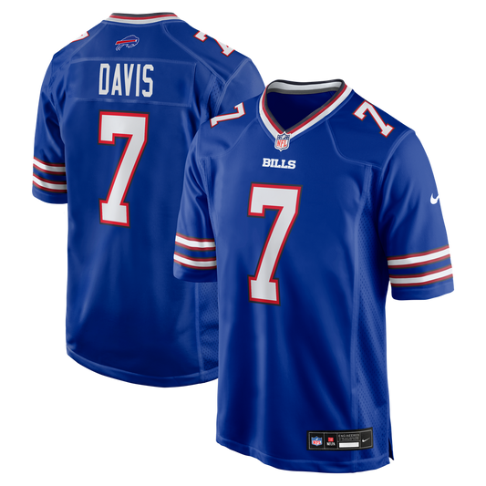 Ray Davis Buffalo Bills Team Game Jersey - Royal
