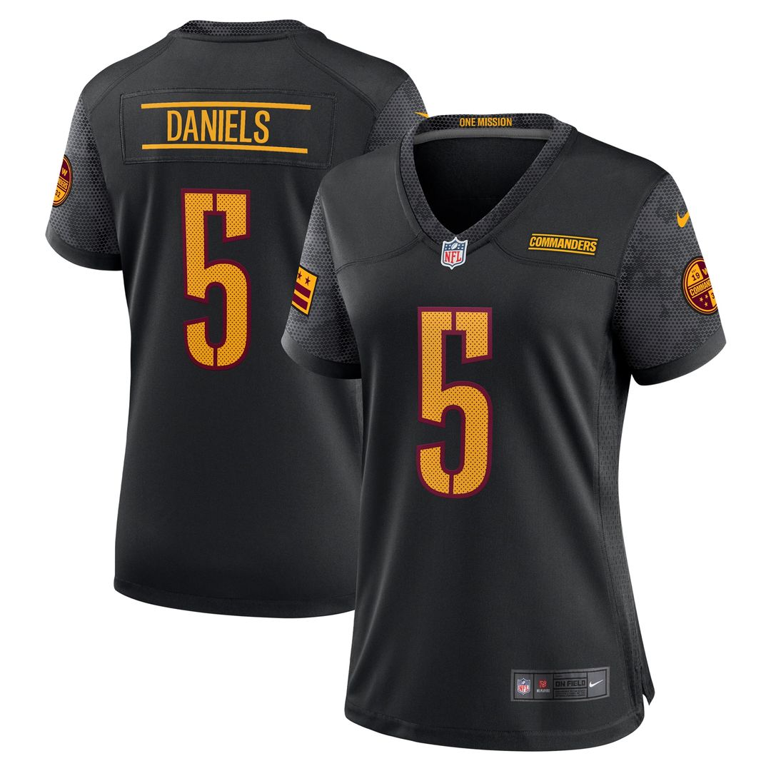 Jayden Daniels Washington Commanders Women's Player Game Jersey - Burgundy