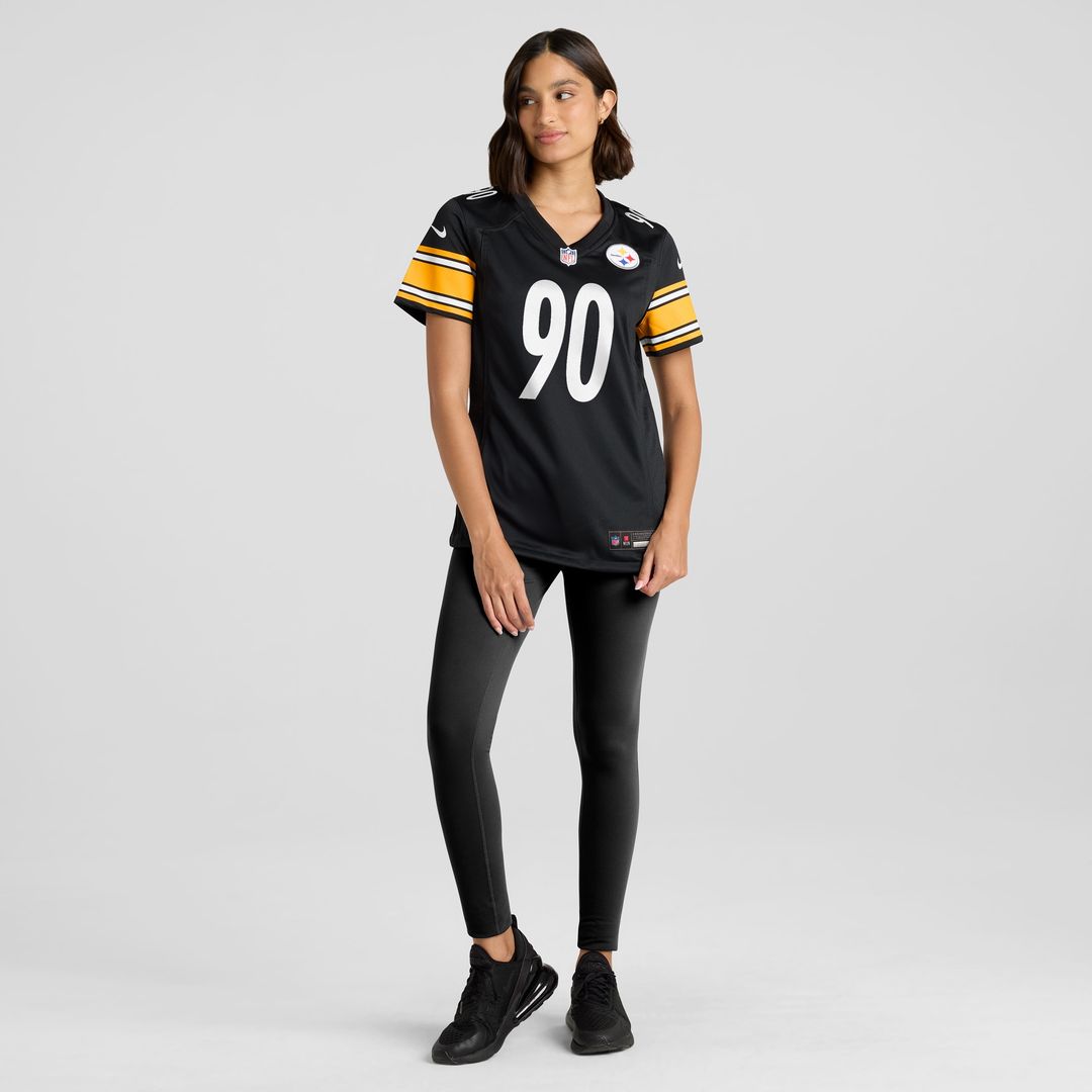 T.J. Watt Pittsburgh Steelers Women's Game Jersey - Black