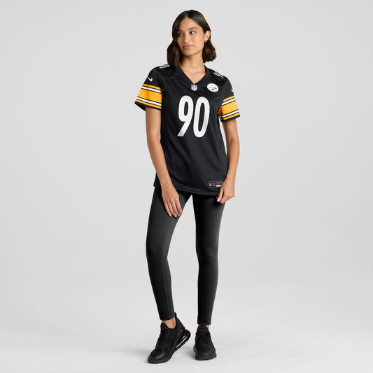 T.J. Watt Pittsburgh Steelers Women's Game Jersey - Black