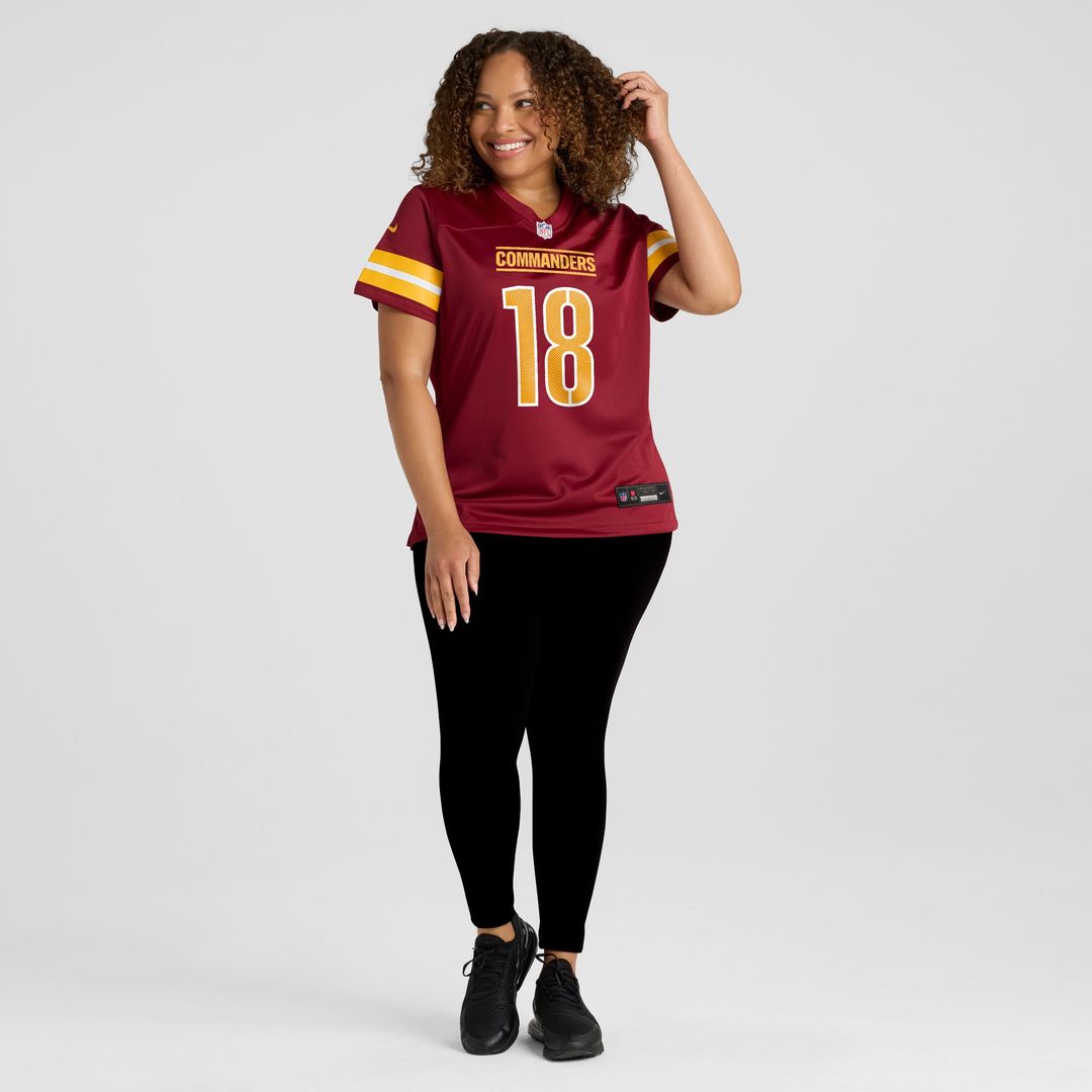 Tyler Owens Washington Commanders Women's Team Game Jersey - Burgundy