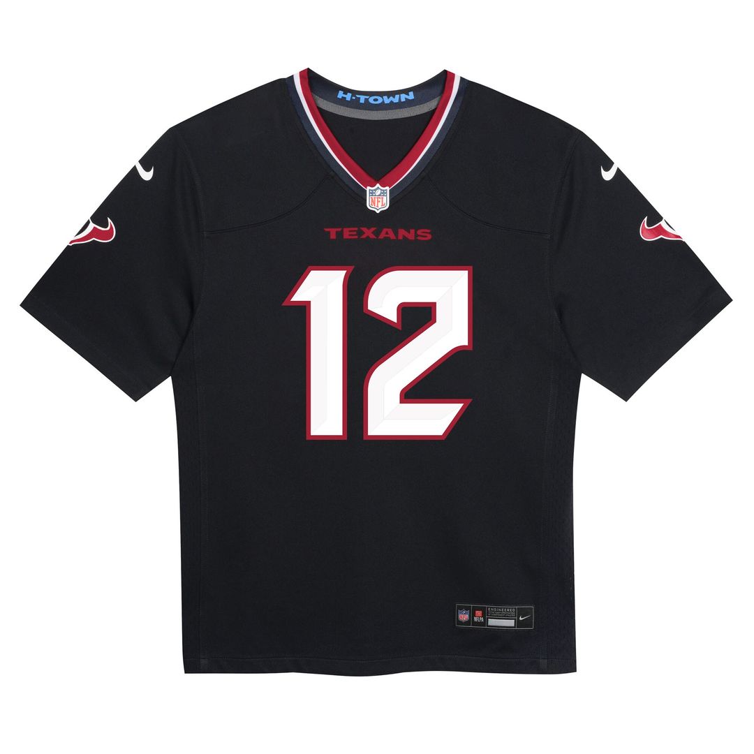 Nico Collins Houston Texans Preschool Team Player Game Jersey - Navy