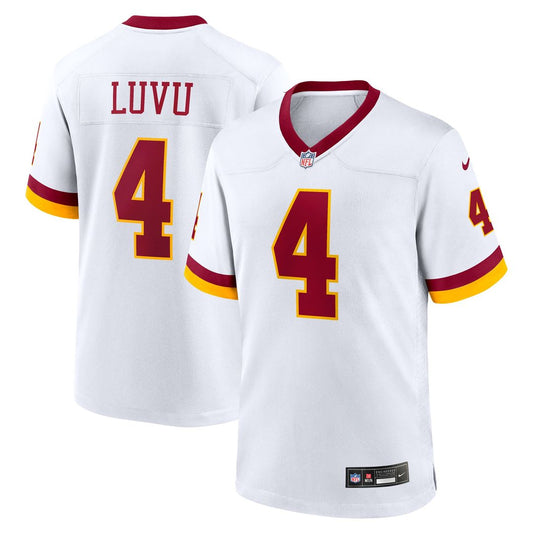 Frankie Luvu Washington Commanders Game Super Bowl Era Jersey - White