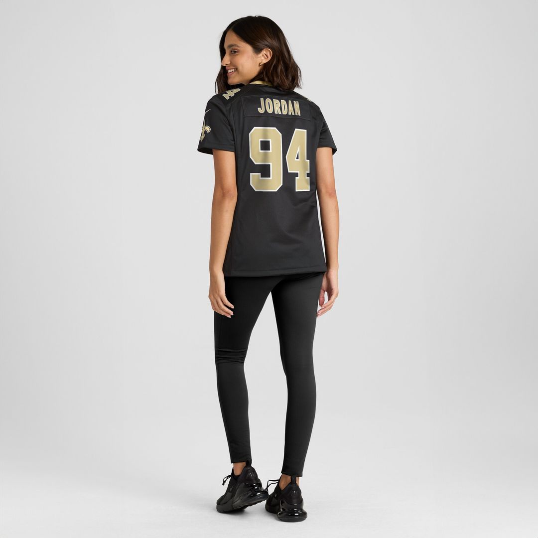 Cameron New Orleans Saints Women's Game Jersey - Black