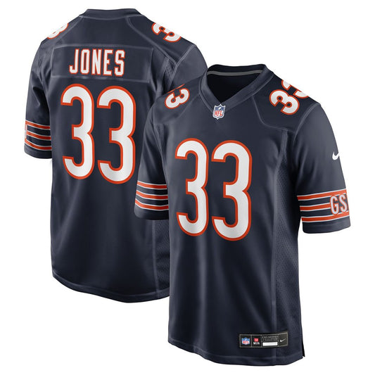 Jaylon Jones Chicago Bears Team Game Jersey - Navy