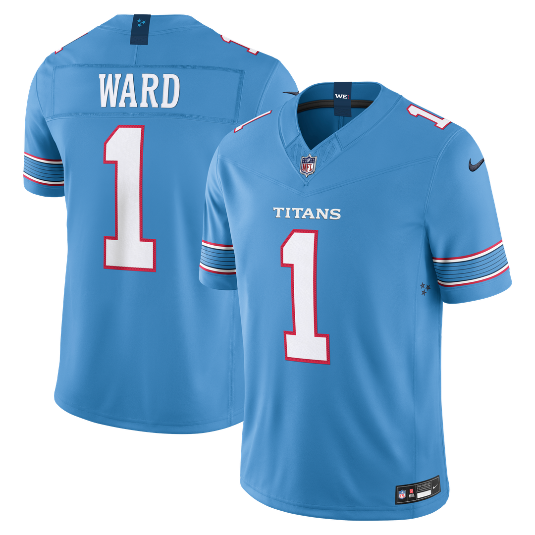 Cameron Ward Tennessee Titans Vapor F.U.S.E. Stitched Limited Jersey - White