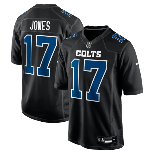 Daniel Jones Indianapolis Colts Fashion Game Jersey - Carbon Black