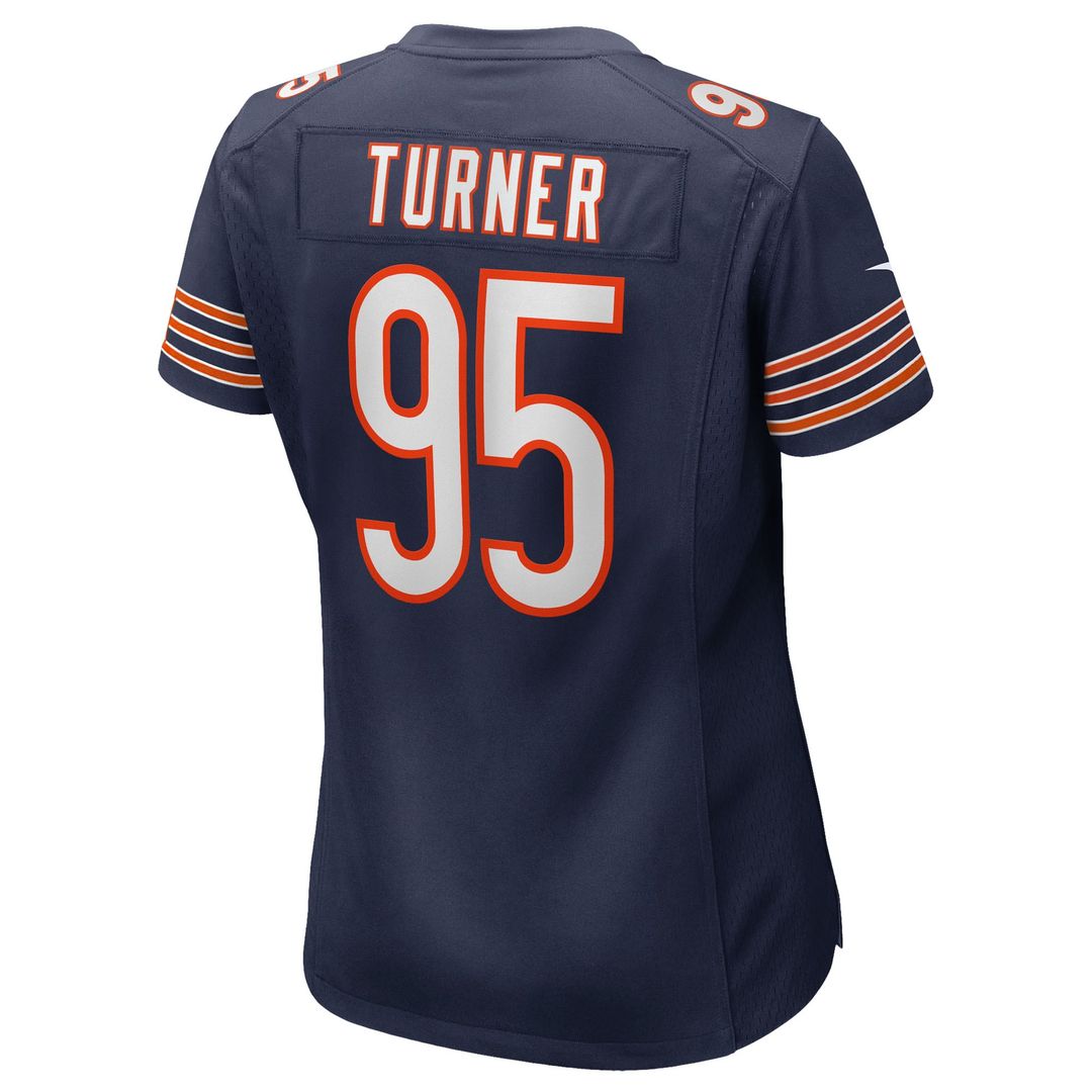 Shemar Turner Chicago Bears Women's Team Game Jersey - Navy