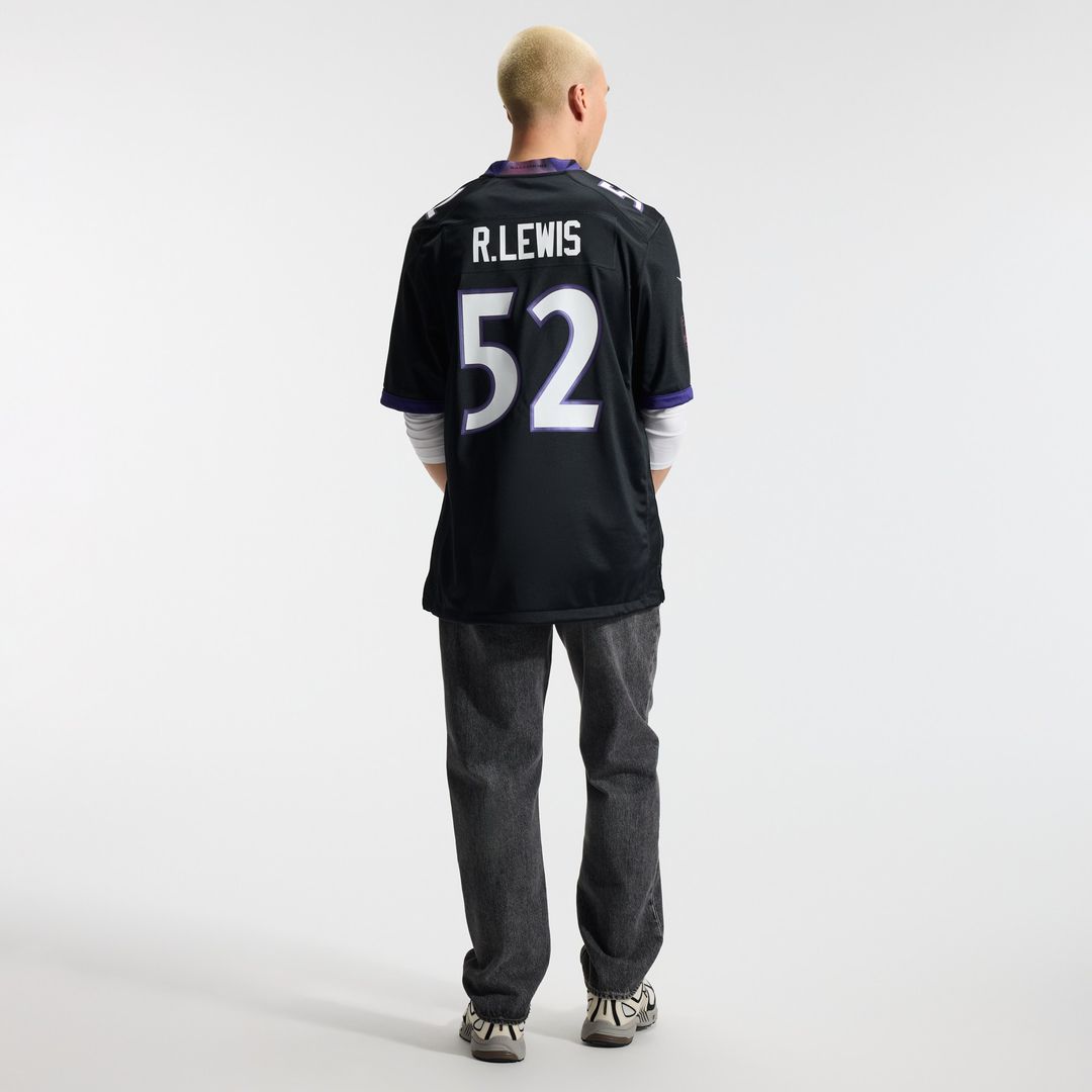 Ray Lewis Baltimore Ravens Alternate Retired Player Game Jersey - Black