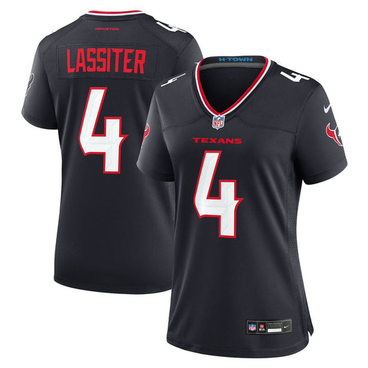 Kamari Lassiter Houston Texans Women's Team Game Jersey - Navy