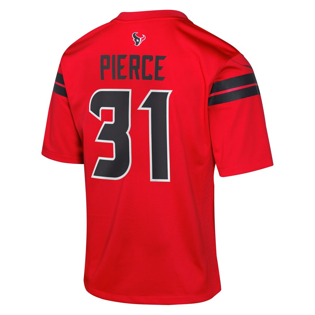 Dameon Pierce Houston Texans Youth Game Jersey - Red