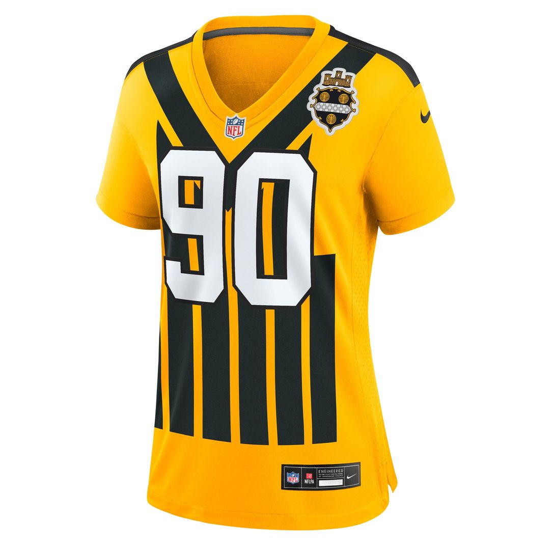T.J. Watt Pittsburgh Steelers Women's Game Jersey - Black