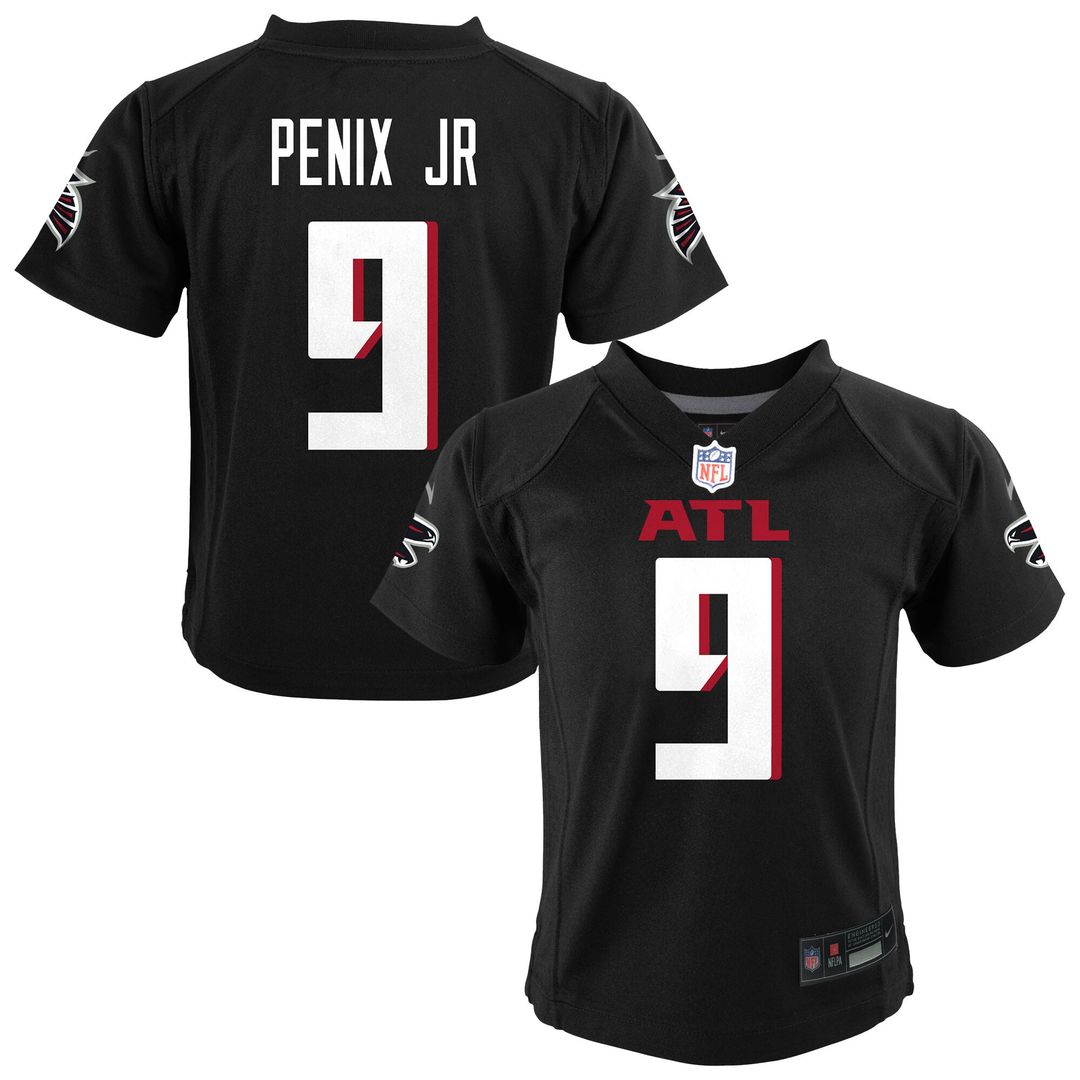 Michael Penix Jr. Atlanta Falcons Toddler Game Jersey - Black