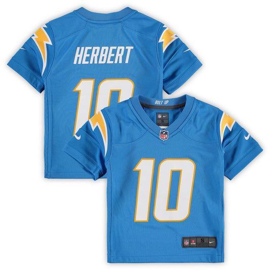 Justin Herbert Los Angeles Chargers Preschool Game Jersey - Powder Blue