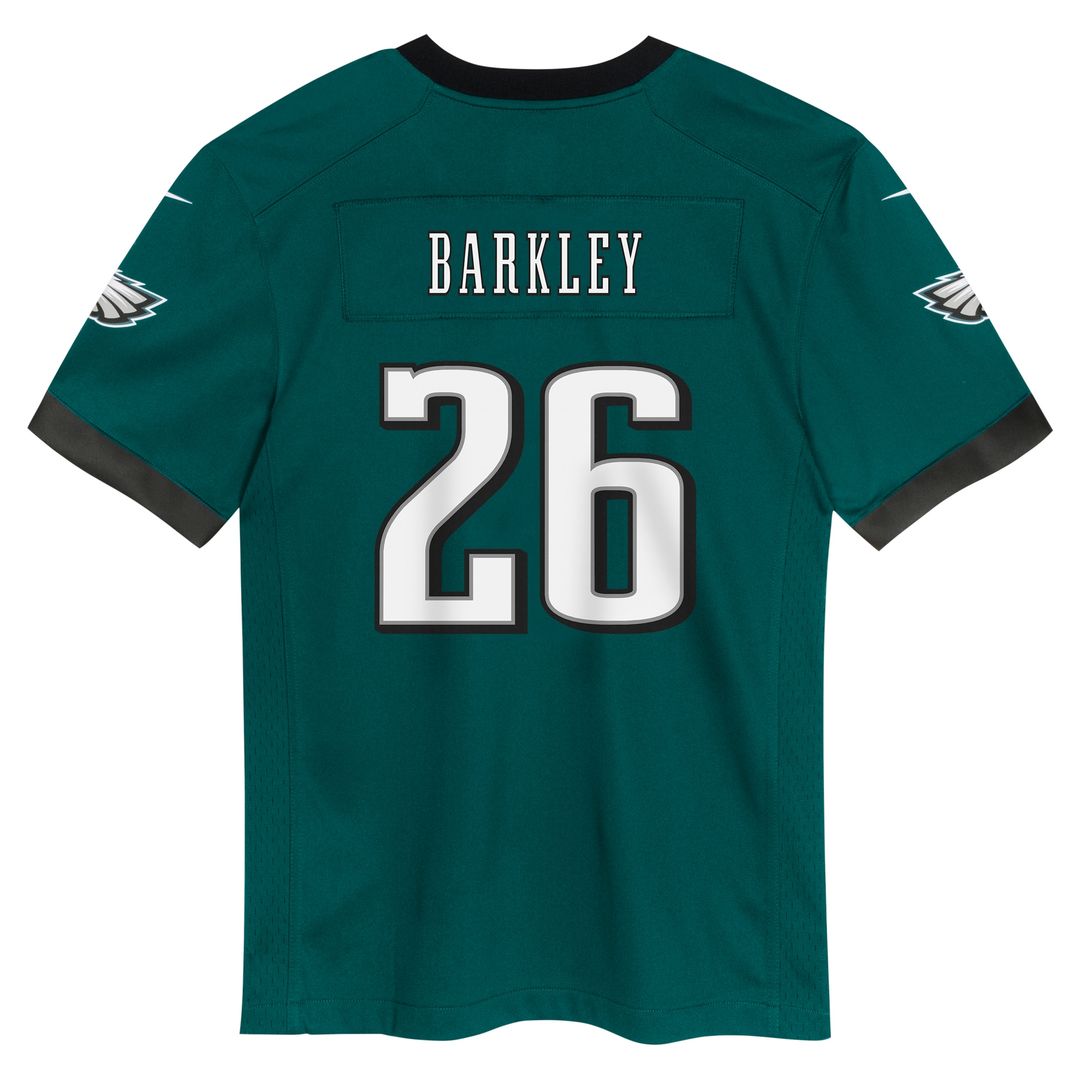 Saquon Barkley Philadelphia Eagles Toddler Game Jersey - Midnight Green
