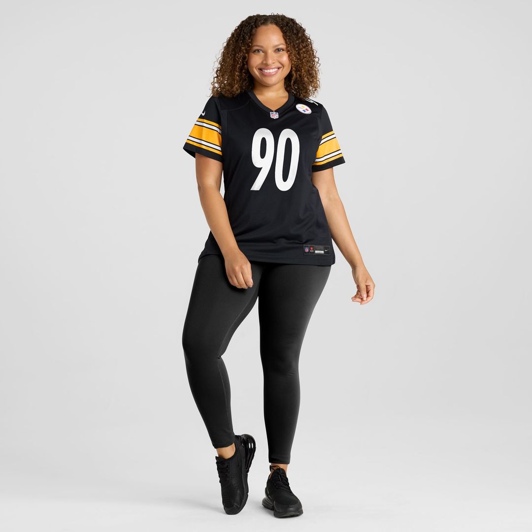 T.J. Watt Pittsburgh Steelers Women's Game Jersey - Black