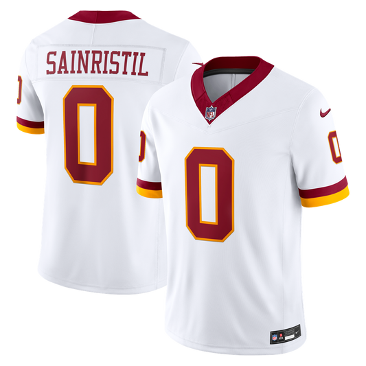 Mike Sainristil Washington Commanders Vapor F.U.S.E. Stitched Limited Jersey - White