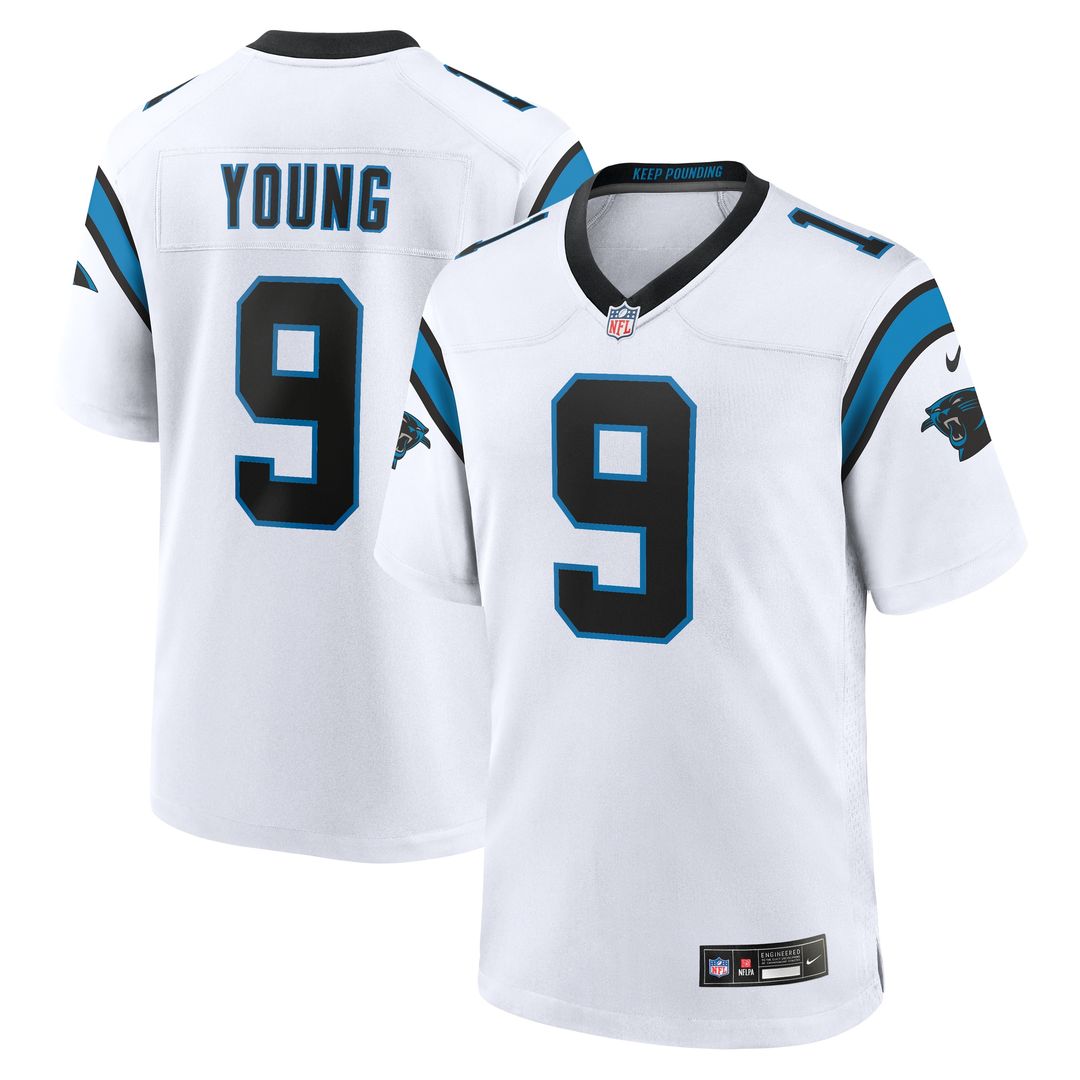 Bryce Young Carolina Panthers Game Jersey - White
