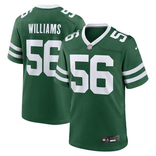 Quincy Williams New York Jets Game Player Jersey – Legacy Green