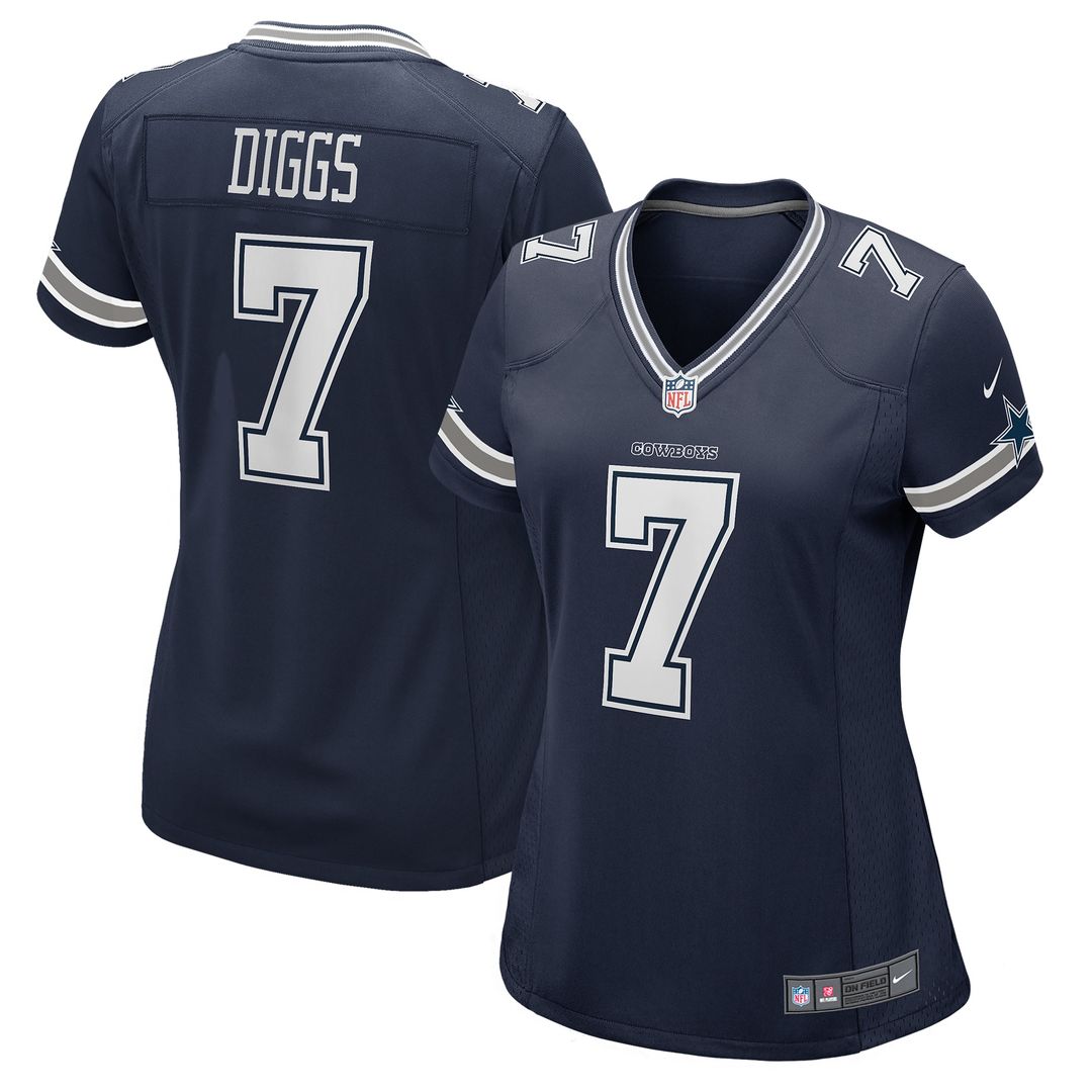 Trevon Diggs Dallas Cowboys Women's Game Jersey - White