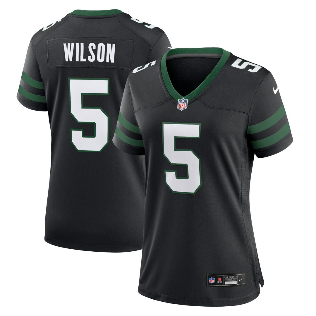 Garrett Wilson New York Jets Women's Game Jersey - Legacy White