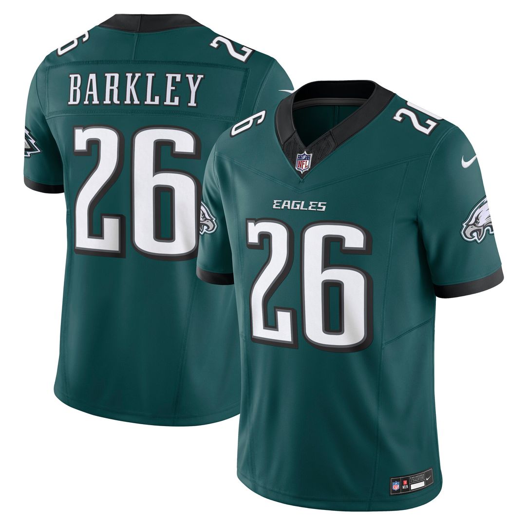 Saquon Barkley Philadelphia Eagles Vapor F.U.S.E. Limited Jersey - Black