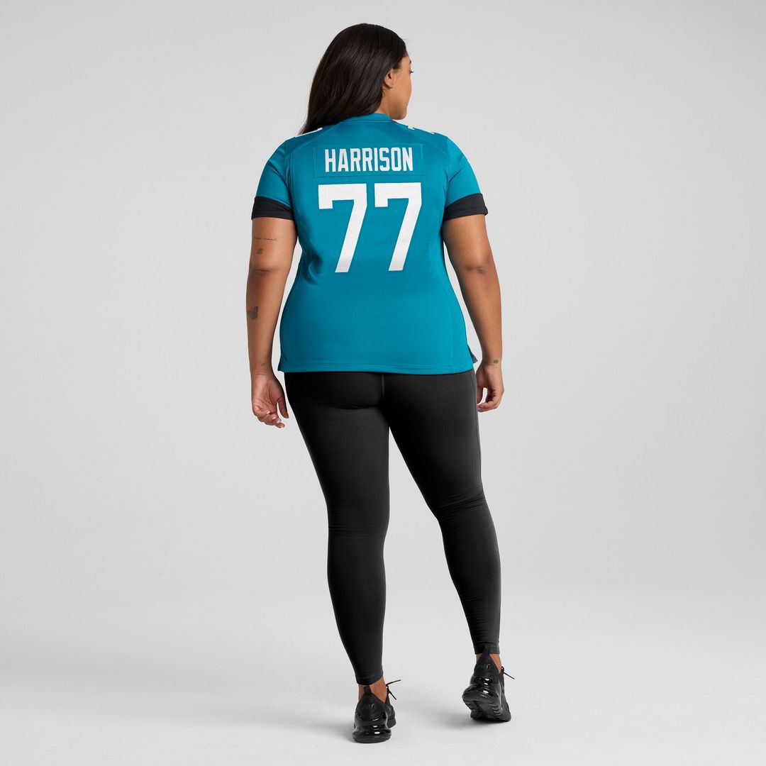 Anton Harrison Jacksonville Jaguars Women's Team Game Jersey - Teal