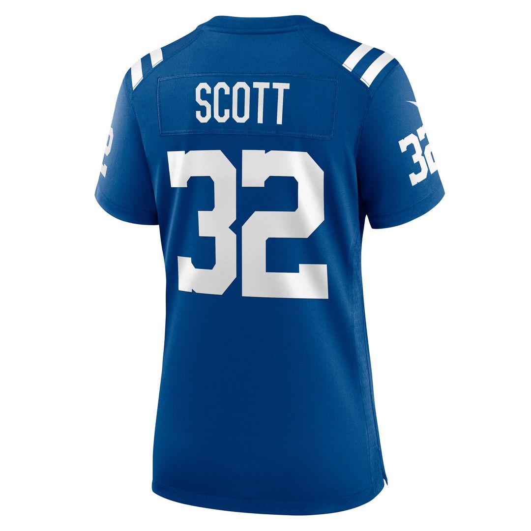 Daniel Scott Indianapolis Colts Women's Team Game Jersey - Royal