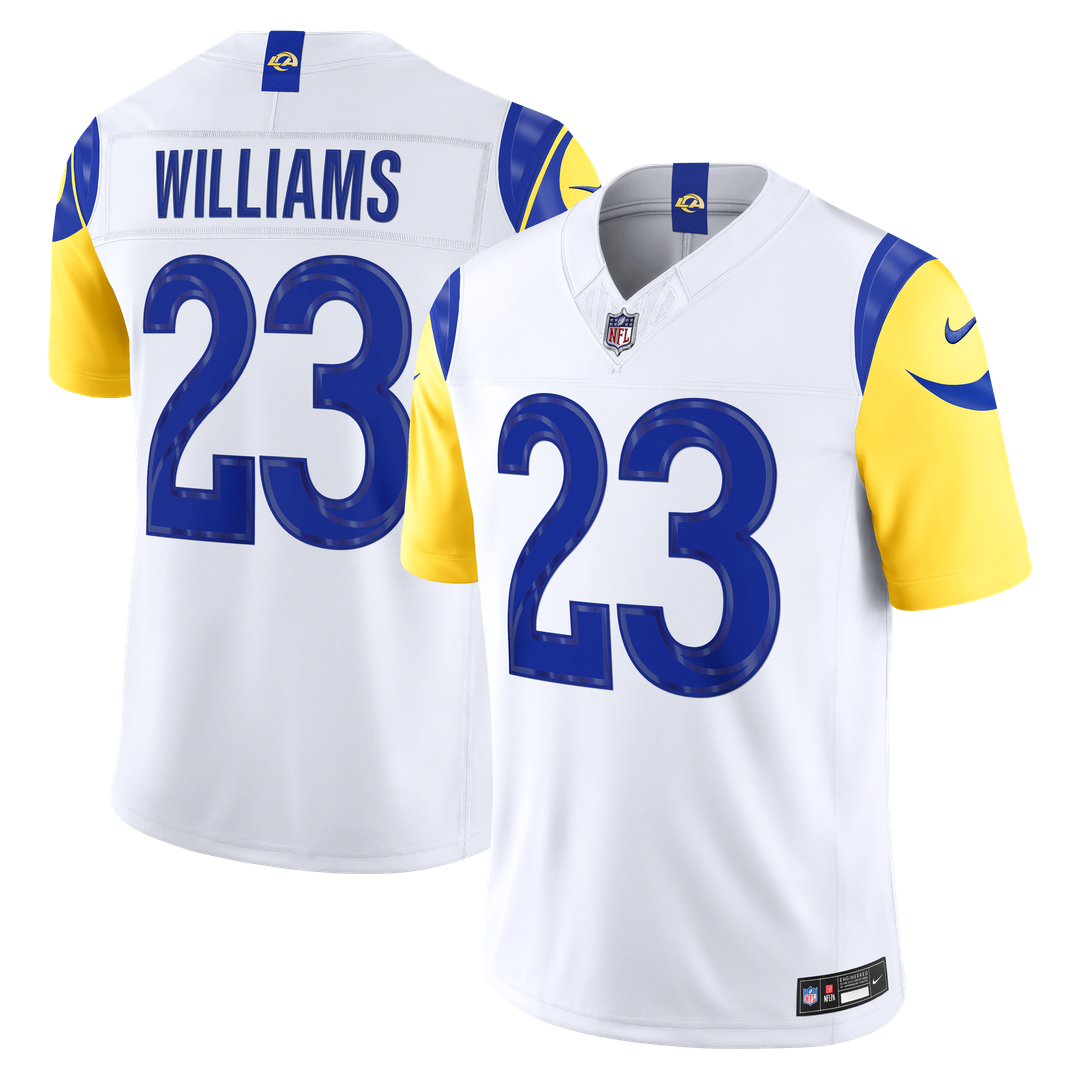 Kyren Williams Los Angeles Rams Vapor F.U.S.E. Stitched Limited Jersey - Royal