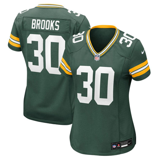 Chris Brooks Green Bay Packers Women's Team Game Jersey - Green