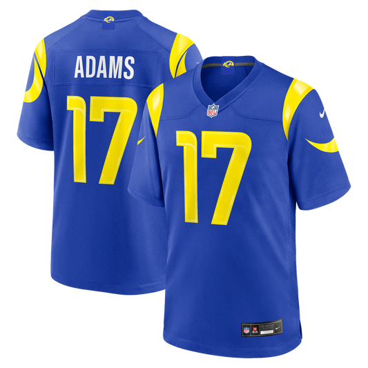 Davante Adams Los Angeles Rams Team Game Player Jersey - Royal