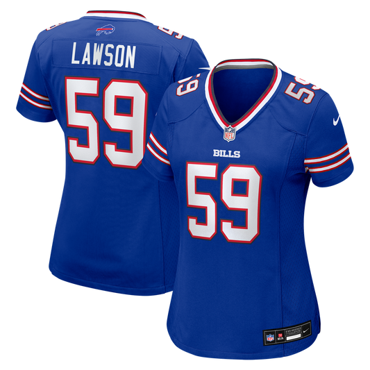 Shaq Lawson Buffalo Bills Women's Team Game Jersey - Royal