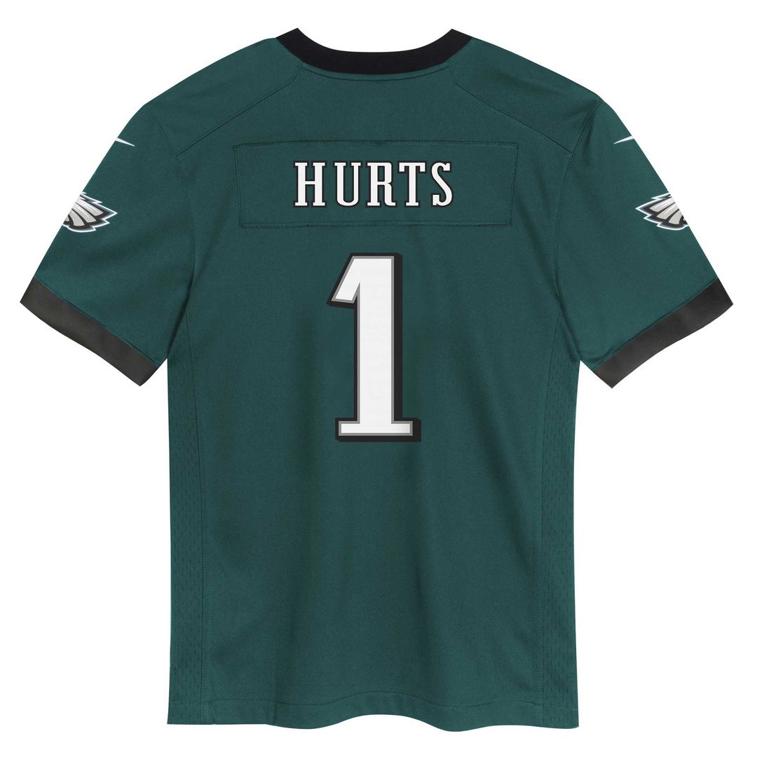 Jalen Hurts Philadelphia Eagles Toddler Game Jersey - Midnight Green
