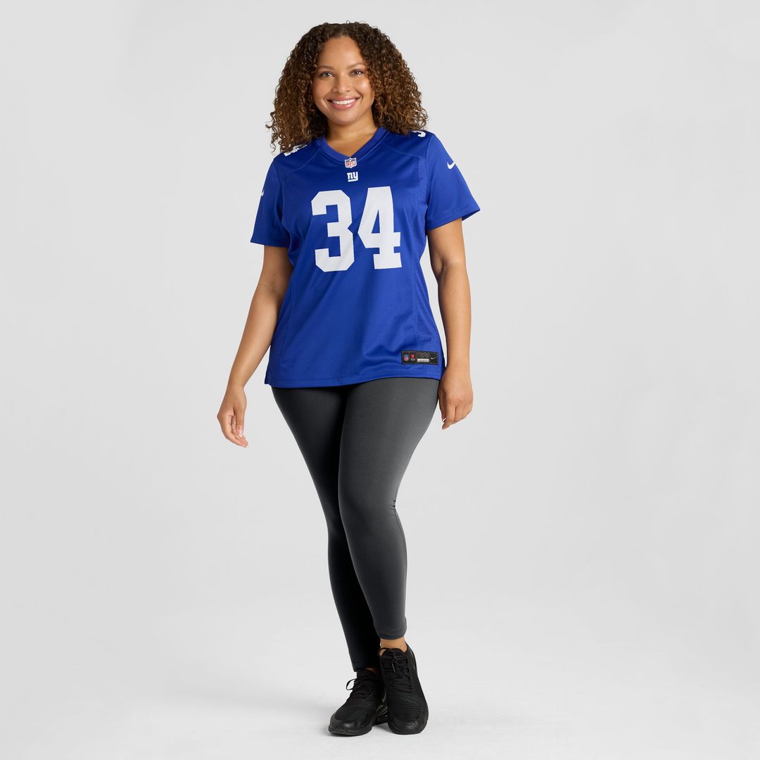Beau Brade New York Giants Women's Team Game Jersey - Royal