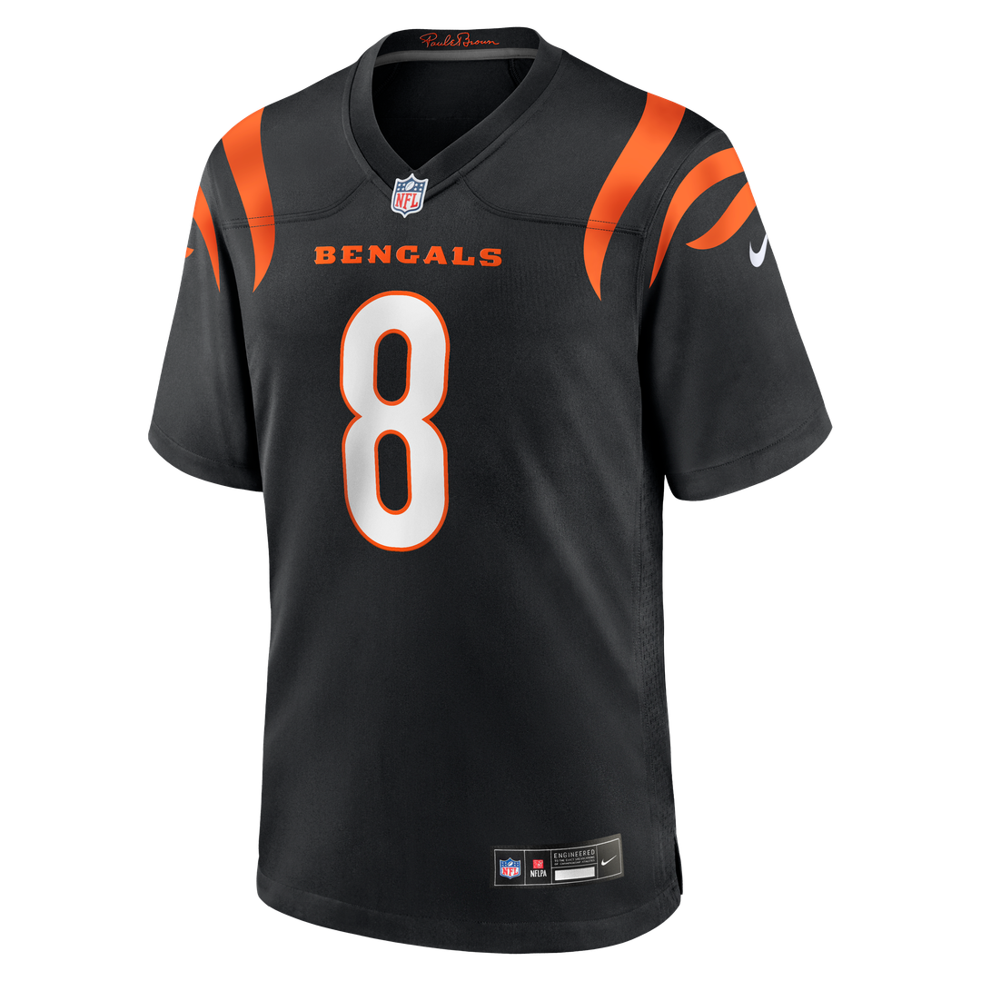 Ryan Rehkow Cincinnati Bengals Game Jersey - Black