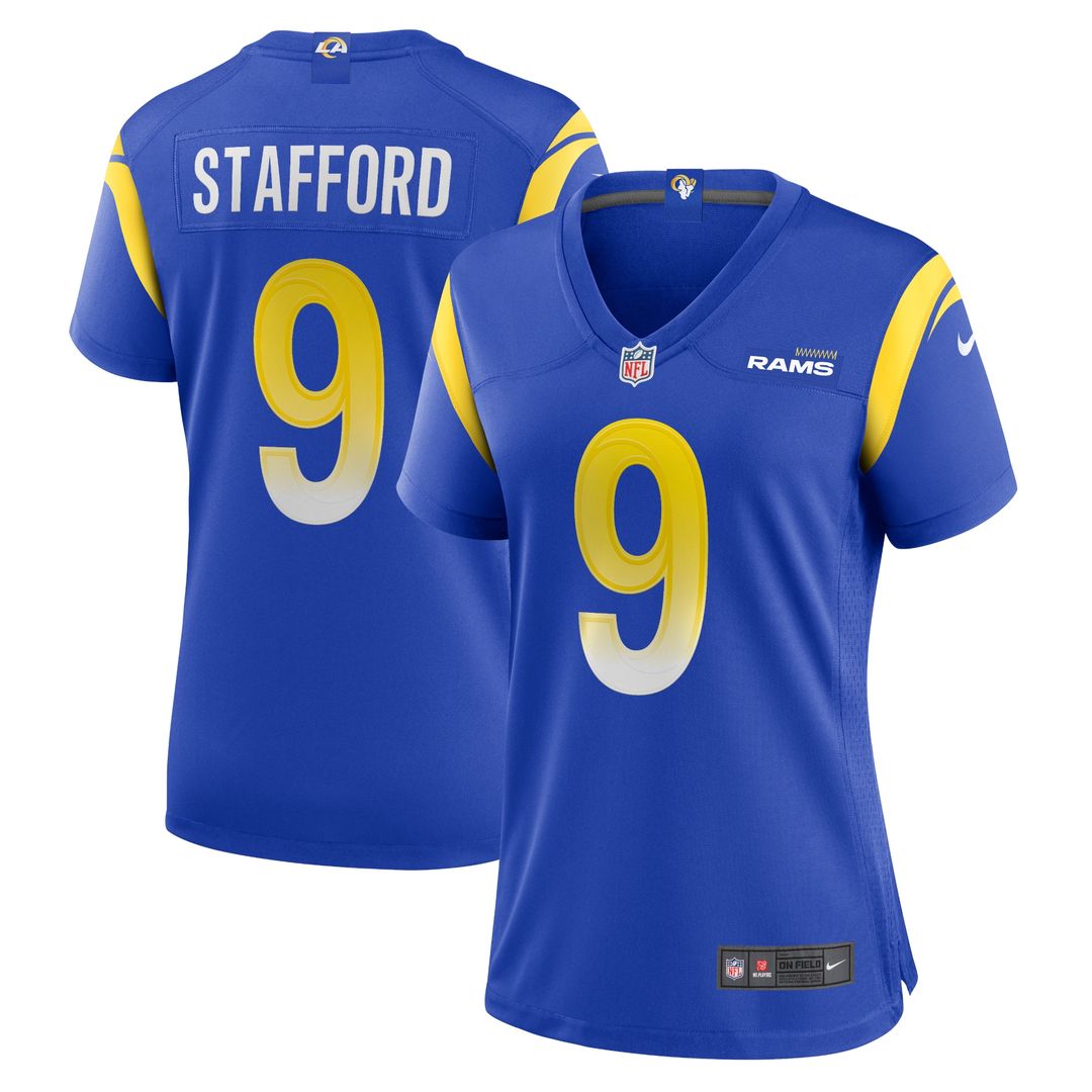 Matthew Stafford Los Angeles Rams Women's Player Jersey - White