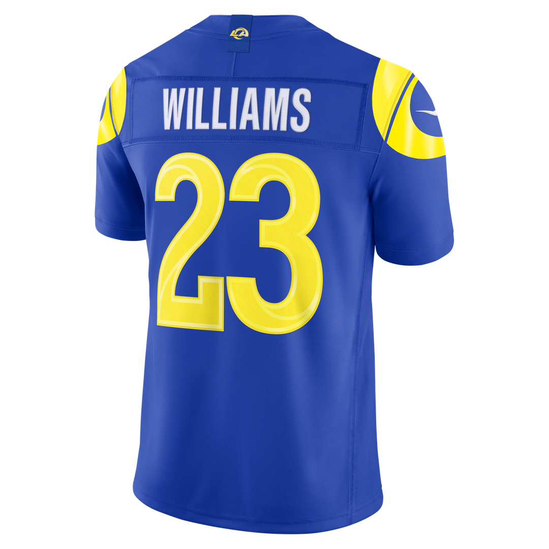 Kyren Williams Los Angeles Rams Vapor F.U.S.E. Stitched Limited Jersey - White