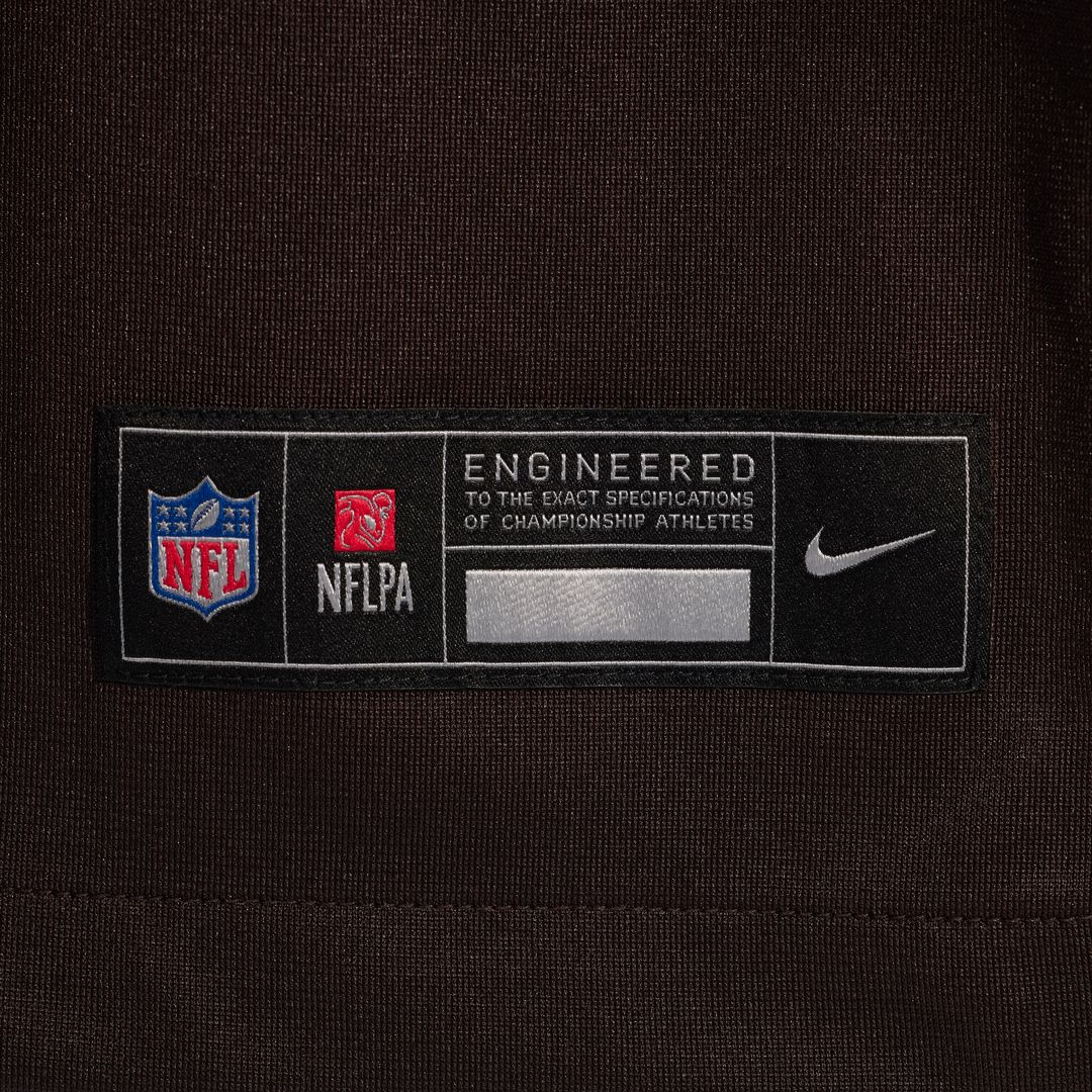 Rayshawn Jenkins Cleveland Browns Team Game Jersey - Brown