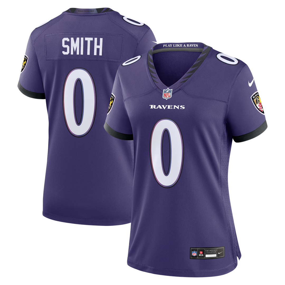 Roquan Smith Baltimore Ravens Women's Alternate Game Jersey - Black