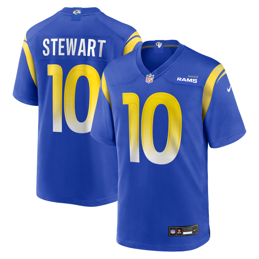 Josaiah Stewart Los Angeles Rams Team Game Jersey - Royal