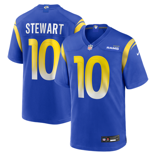 Josaiah Stewart Los Angeles Rams Team Game Jersey - Royal