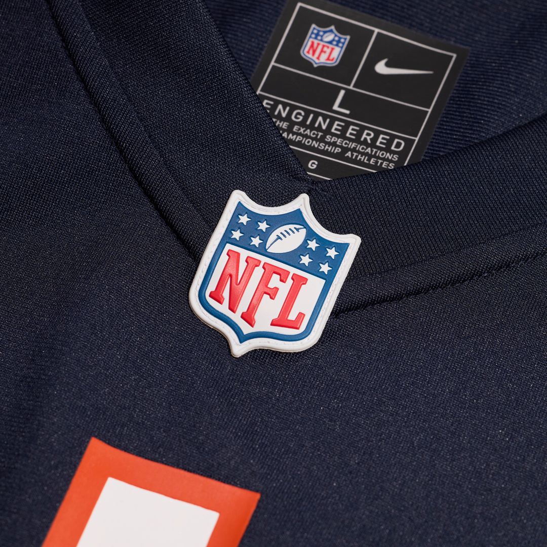 Dillon Thieneman Chicago Bears 2026 Draft First Round Pick No. 25 Team Game Jersey - Navy