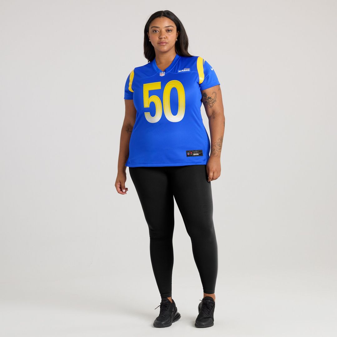Beaux Limmer Los Angeles Rams Women's Game Jersey - Royal
