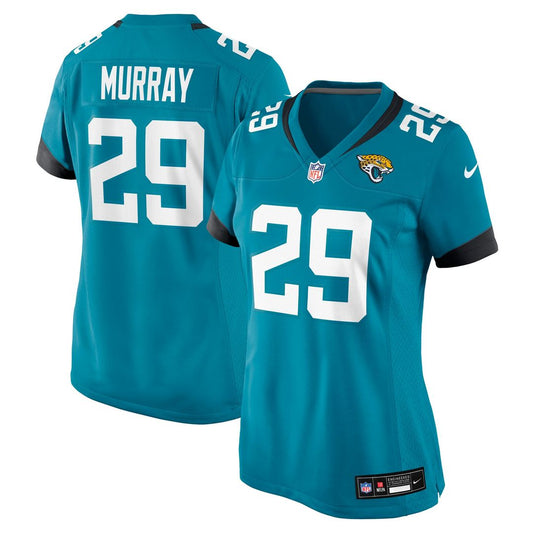 Eric Murray Jacksonville Jaguars Women's Team Game Jersey - Teal